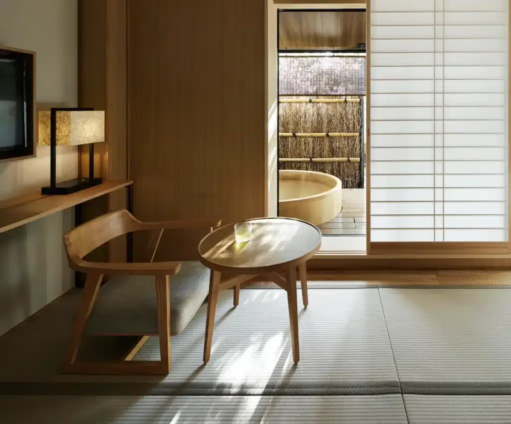 A ryokan style hotel in one of Tokyo's coolest areas.